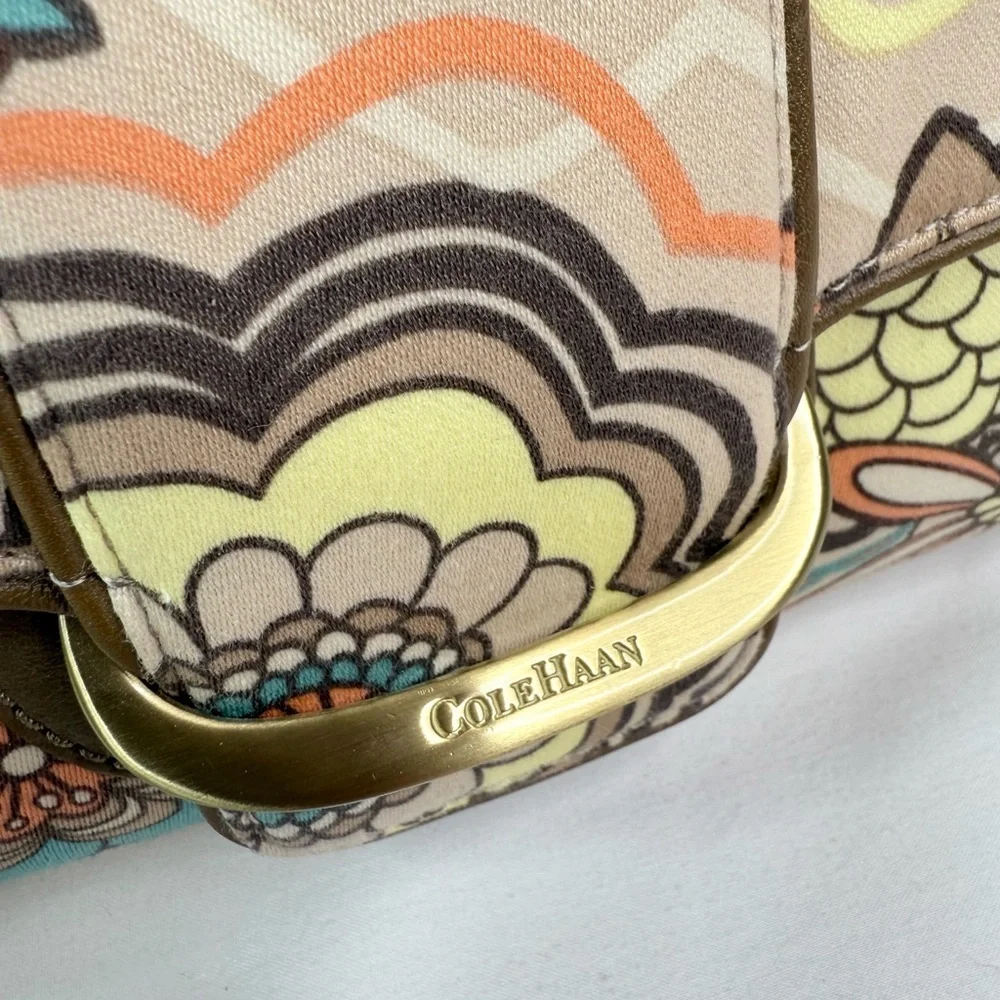 Cole Haan Avalon Deco Multicolor Floral Shoulder Bag